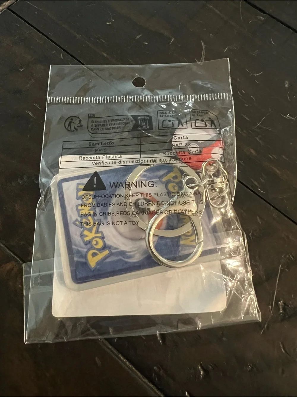 Pokémon Pikachu Acrylic Keychain